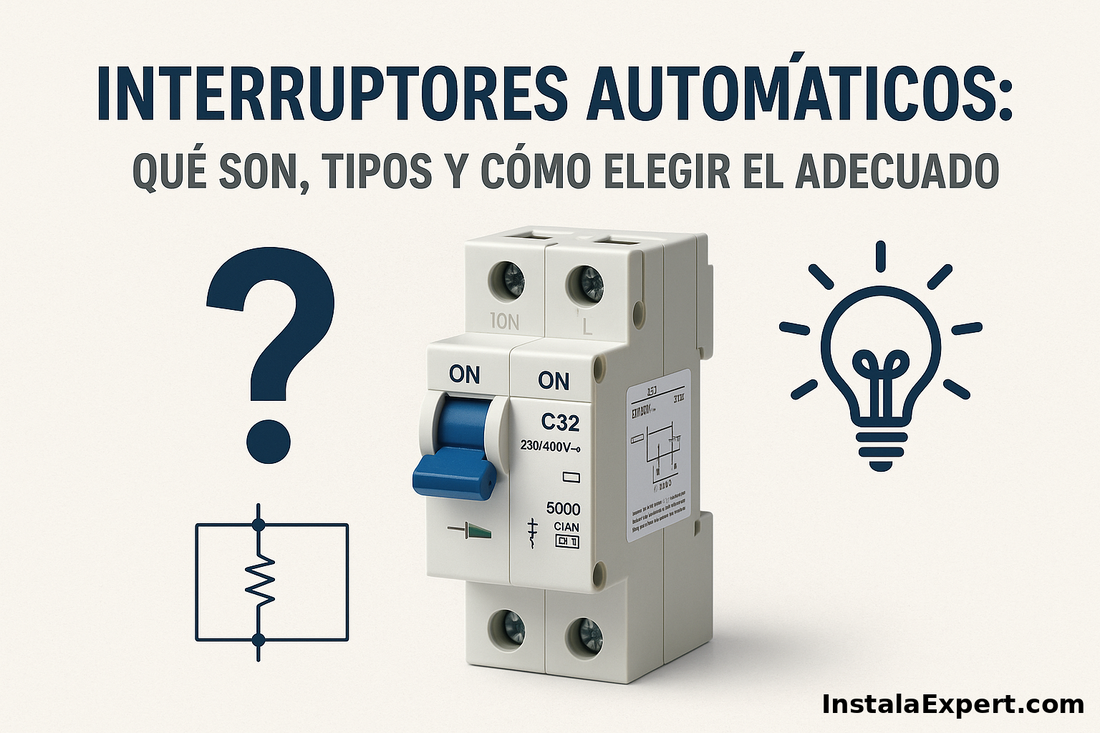 Interruptores automáticos: Qué son, tipos y cómo elegir el adecuado