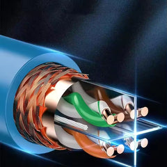 Cable de datos UTP Ethernet Cat 6 Cable RJ45 con blindaje