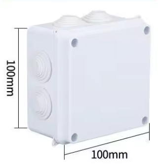 Caja conexiones con pasacables lateral