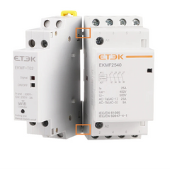 Control WiFi compatible con app TUYA montaje modular carril DIN