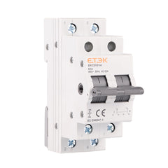 Interruptor de transferencia manual (MTS) ETEK EKCS101 ignífugo montaje en carril DIN