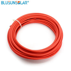 Cable solar fotovoltaico 1500V XLPE 4mm² y 6mm² rojo + negro
