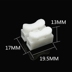 Conectores rápidos para 0.5 hasta 3.5mm² 230V, pack 20/50 uds
