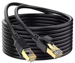 Cable de red UTP Cat6 ethernet montado con RJ45 sin blindaje
