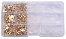 Kit Surtido de Terminales Faston de Cobre Aislados (270 Uds.) - Conexiones Eléctricas Macho/Hembra