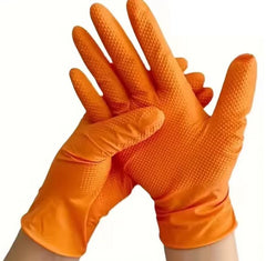 Guantes de nitrilo extra fuertes para trabajos industriales