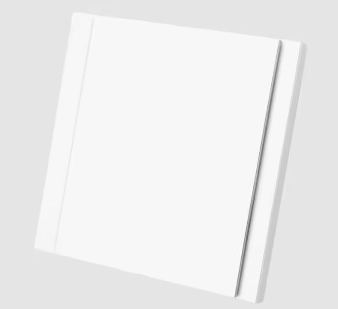 Interruptor Design Blanco Tacto Cuero para Empotrar