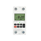 Temporizador Digital Semanal Programable ETEK EKTS316 220V 40A con Montaje en Carril DIN y Batería de Respaldo