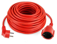 Cable de Extensión Eléctrico 5/10/20m con Enchufe Schuko