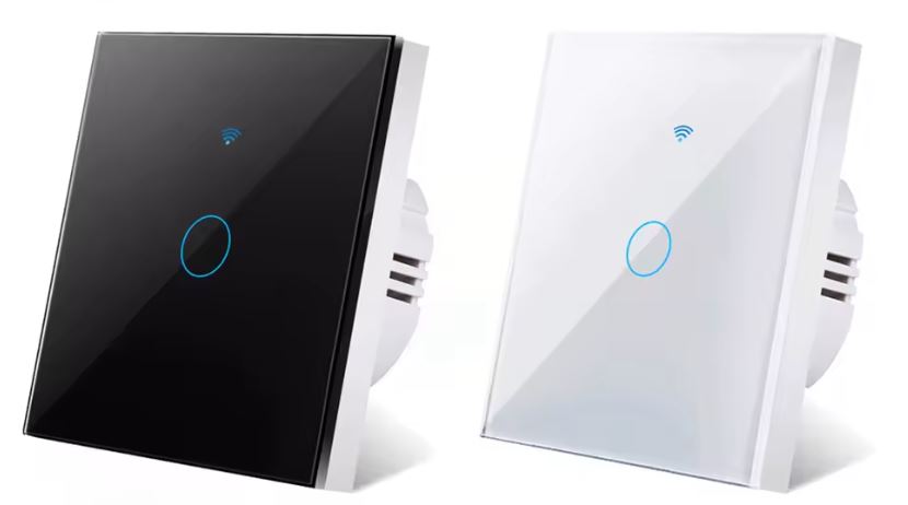 Interruptor inteligente de 1, 2 y 3 pulsadores.