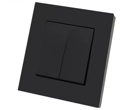 Interruptor de pared negro