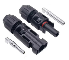 Conector MC4 solar 1000VDC, 30A, 5 machos y 5 hembras